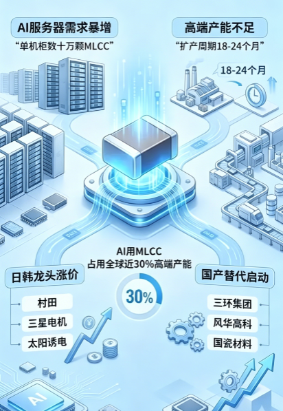 一文拆解 MLCC 行情：行业风口显现，国产厂商乘风突围