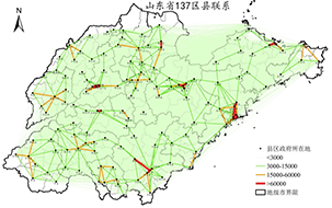 一、區(qū)域聯(lián)系與格局分析