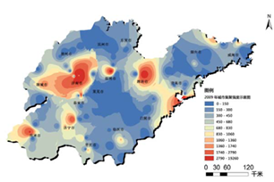 一、區(qū)域聯(lián)系與格局分析