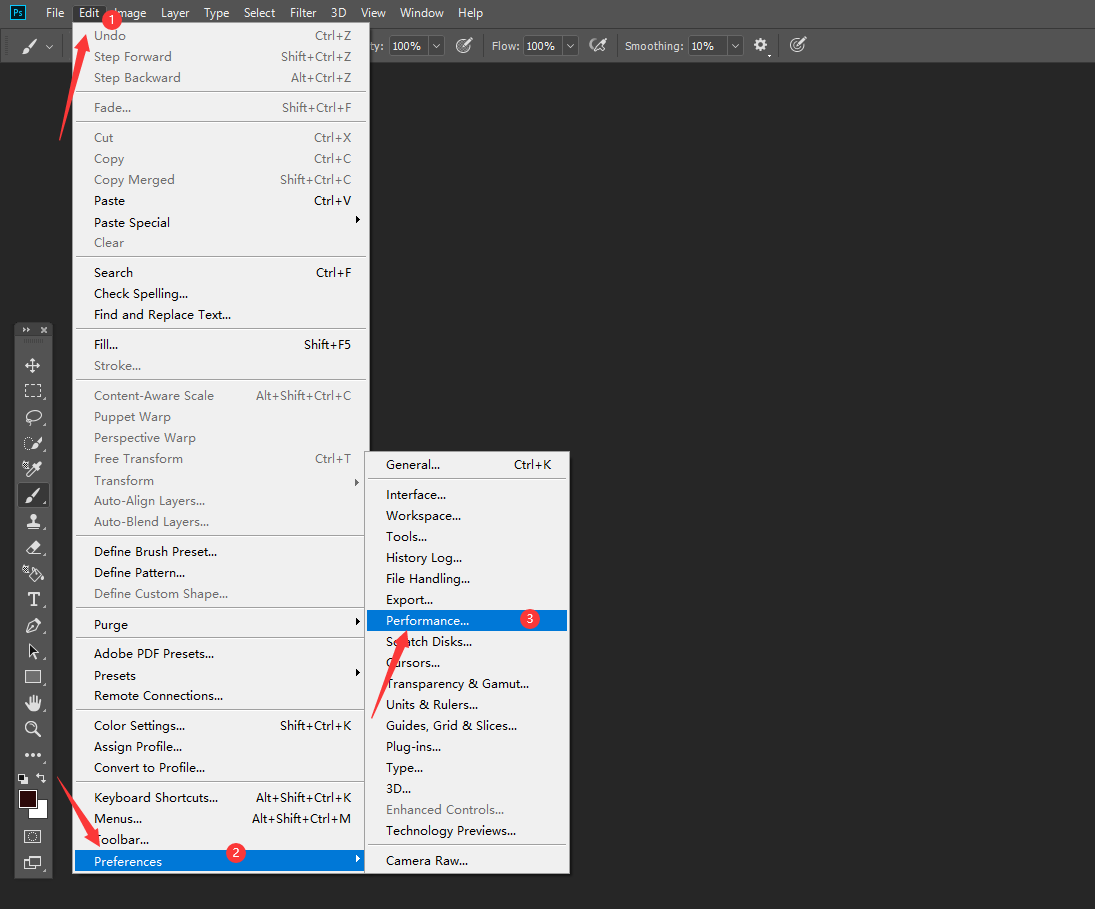 If there is a lag in your linework on PS with the Pen Display, it is likely caused not only by issue of the configuration of your computer and the tablet,but also the ps setting. We suggeat that you can operate as the following route. If there is a lag in your linework on PS with the Pen Display, it is likely caused not only by issue of the configuration of your computer and the tablet,but also the ps setting. We suggeat that you can operate as the following route.