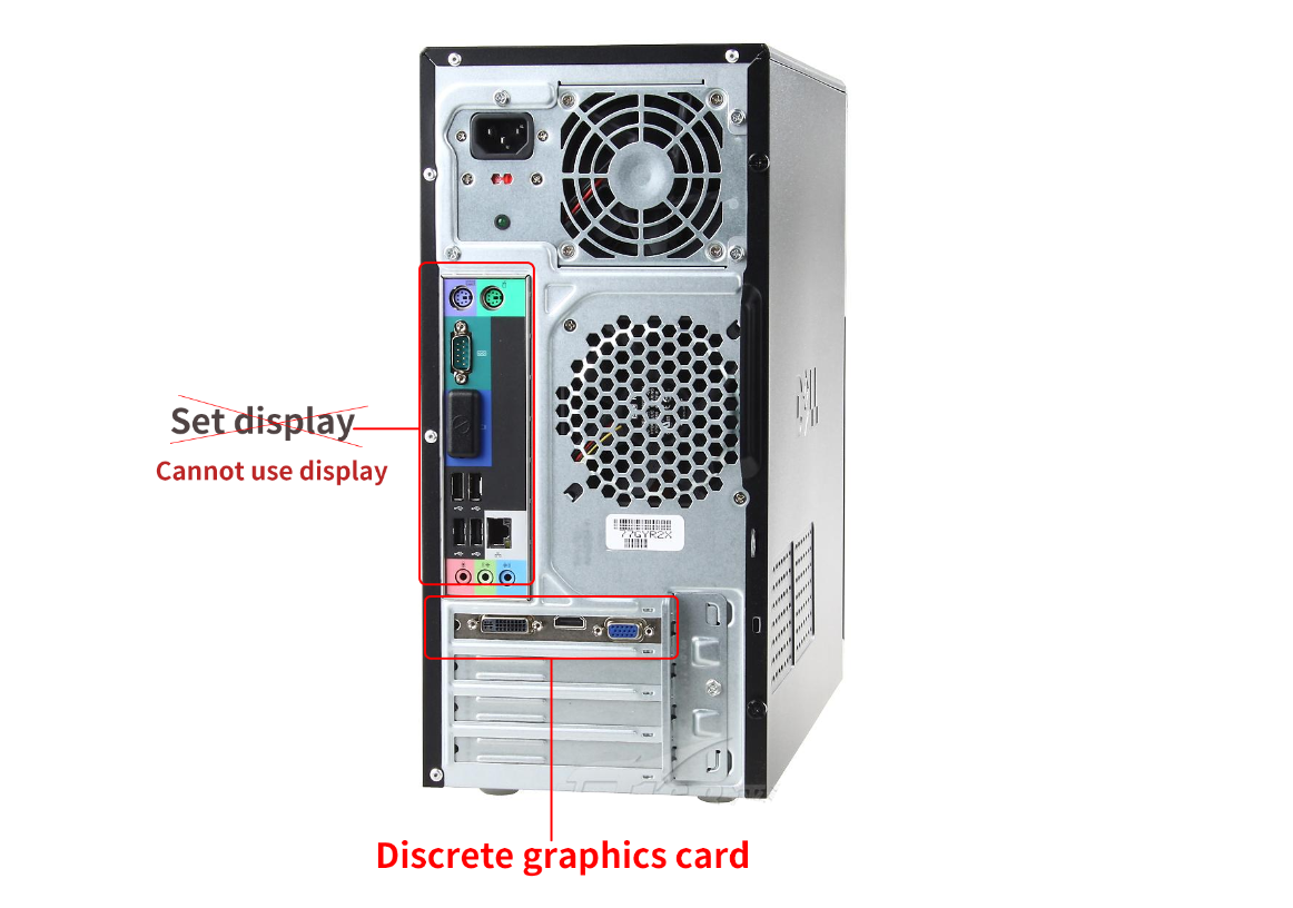 What to do if your comnputer doesn't have HDMI port