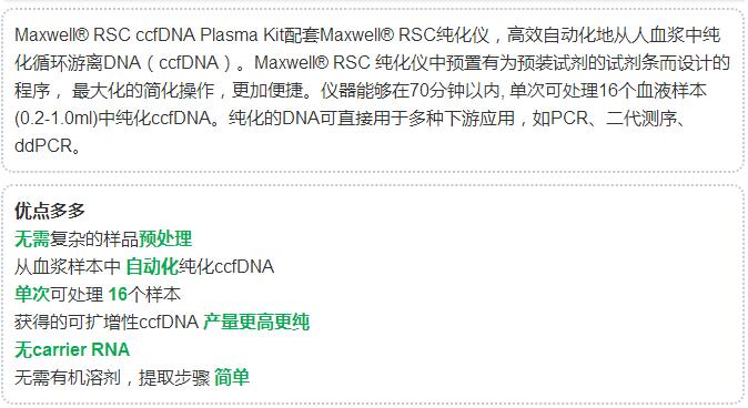 ccfDNA纯化,仅需3步哦,速速围观! ccfDNA纯化,仅需3步哦,速速围观!