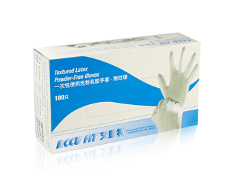 Accu Fit 一次性无粉乳胶手套
