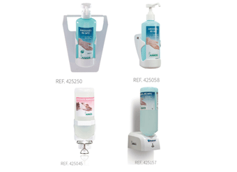 ANIOS 手消毒液专用挂架、自动分配器