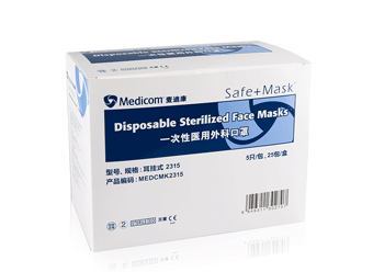 Safe+Mask®一次性医用外科口罩（耳挂）