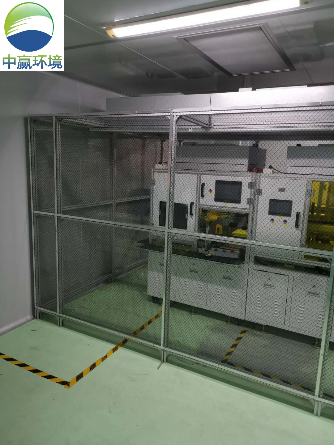 公明客戶潔凈棚按照完成-潔凈棚