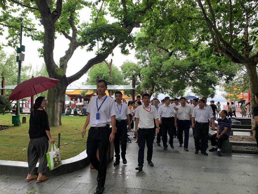 砥砺奋进的湖滨安保队圆满完成“安全护航”任务