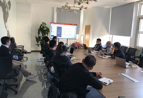 集團內部（北京普瑞姆賽斯科技有限公司和北京高新華科科技發展有限公司）組織產品技術交流會