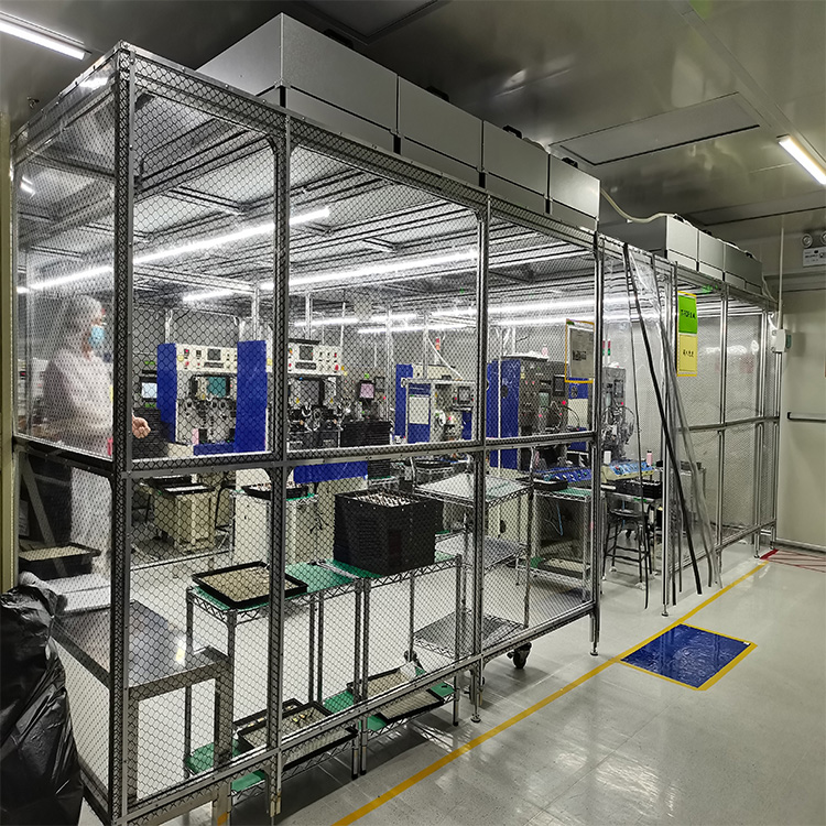 快速搭建潔凈棚-防靜電網(wǎng)格簾凈化棚 快速搭建潔凈棚-防靜電網(wǎng)格簾凈化棚