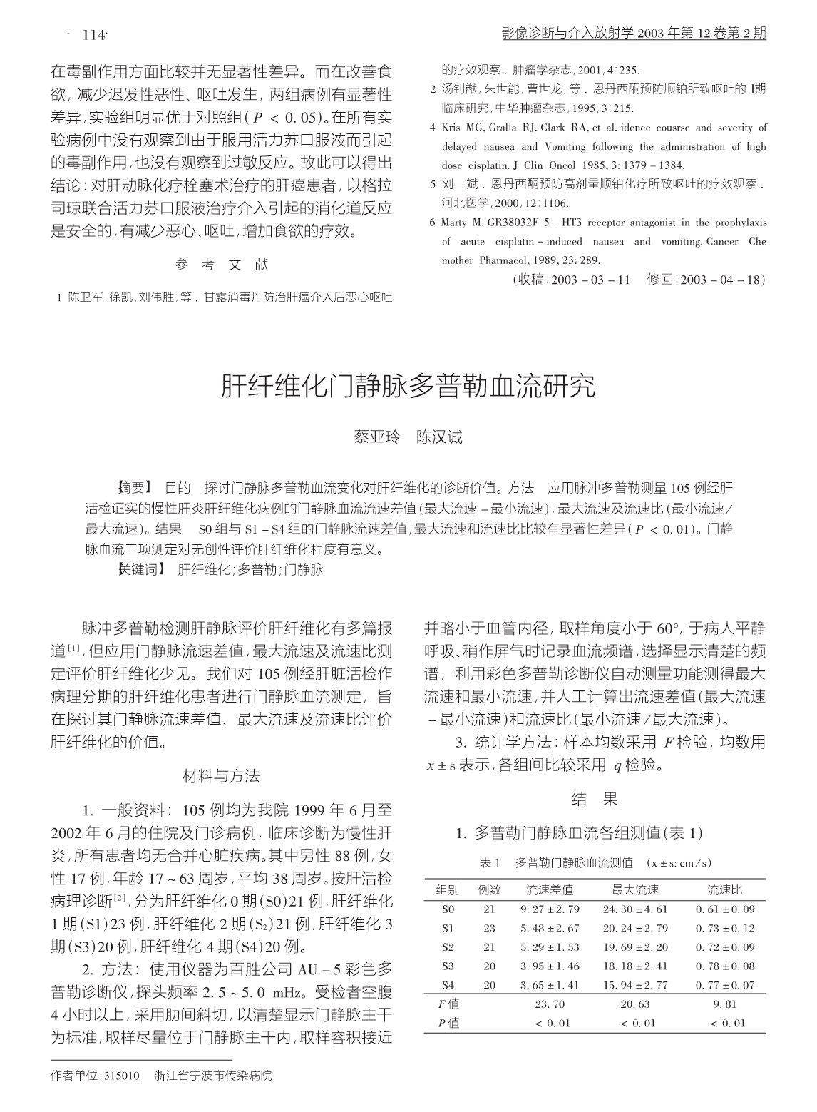 格拉司琼联合活力苏口服液对肝癌介入治疗后消化道反应的疗效观察