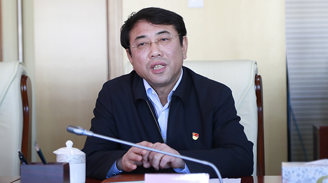 中国留学人才发展基金会理事长曹卫洲一行与海淀区委领导座谈交流