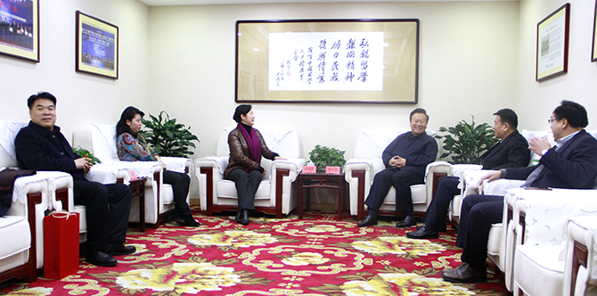 不忘初心，砥砺前行 曹卫洲理事长会见河南省侨联董锦燕主席一行 “向日葵人才培养计划”落地郑州 河南国际人才港项目启动