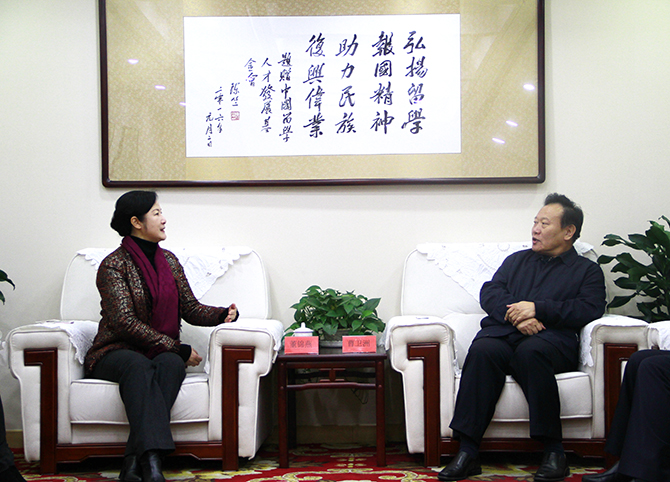 不忘初心，砥砺前行 曹卫洲理事长会见河南省侨联董锦燕主席一行 “向日葵人才培养计划”落地郑州 河南国际人才港项目启动
