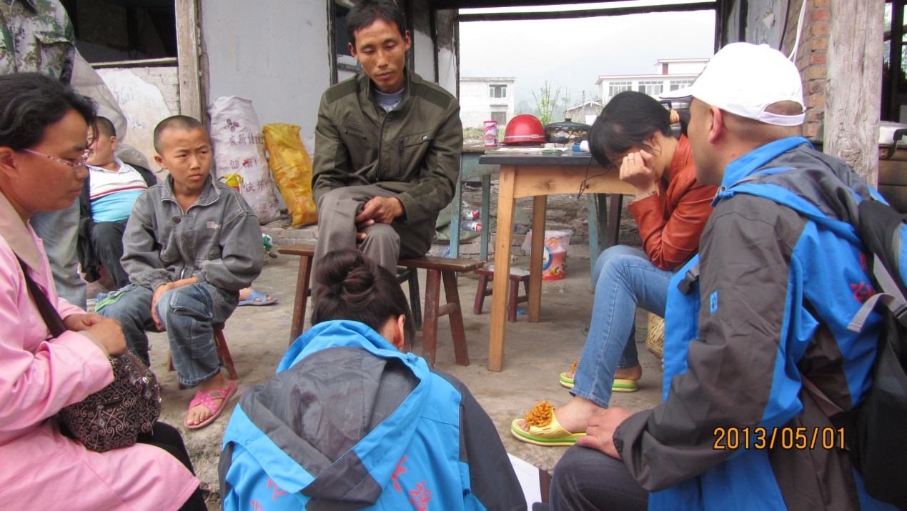 中国留学人才发展基金会“雅安地震”心理援助专家志愿团系列报道之六 中国留学人才发展基金会“雅安地震”心理援助专家志愿团系列报道之六