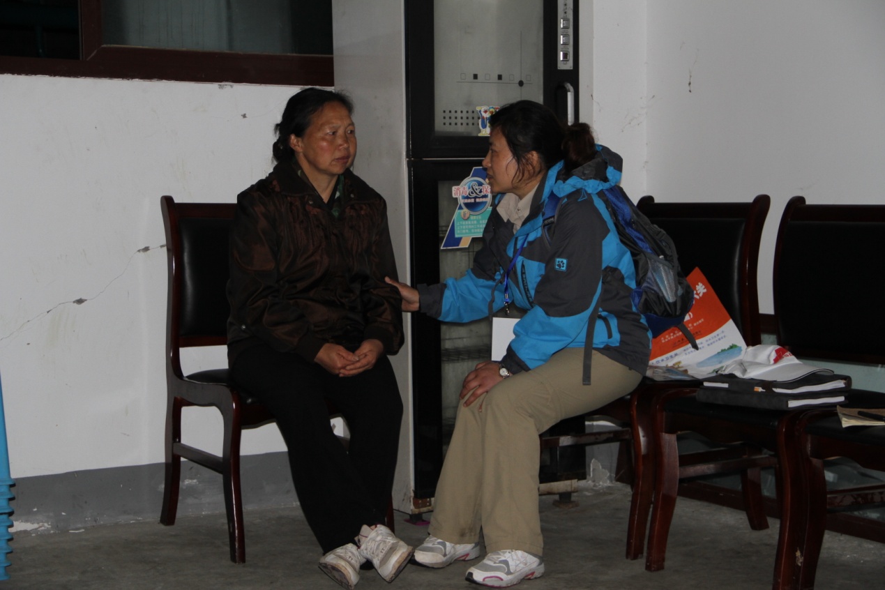 中国留学人才发展基金会“雅安地震”心理援助专家志愿团系列报道之六 中国留学人才发展基金会“雅安地震”心理援助专家志愿团系列报道之六