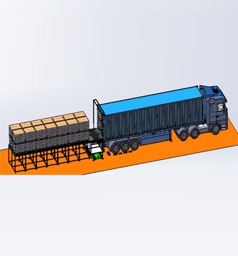 Automatic loading and unloading system