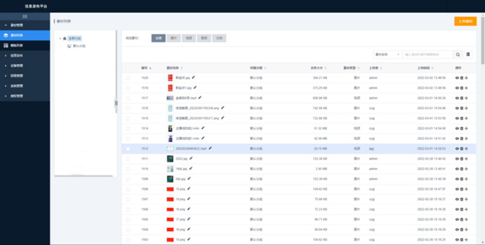 多媒体发布平台