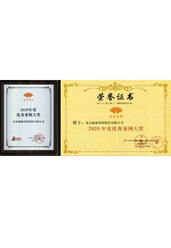 2020年度优秀案例大奖