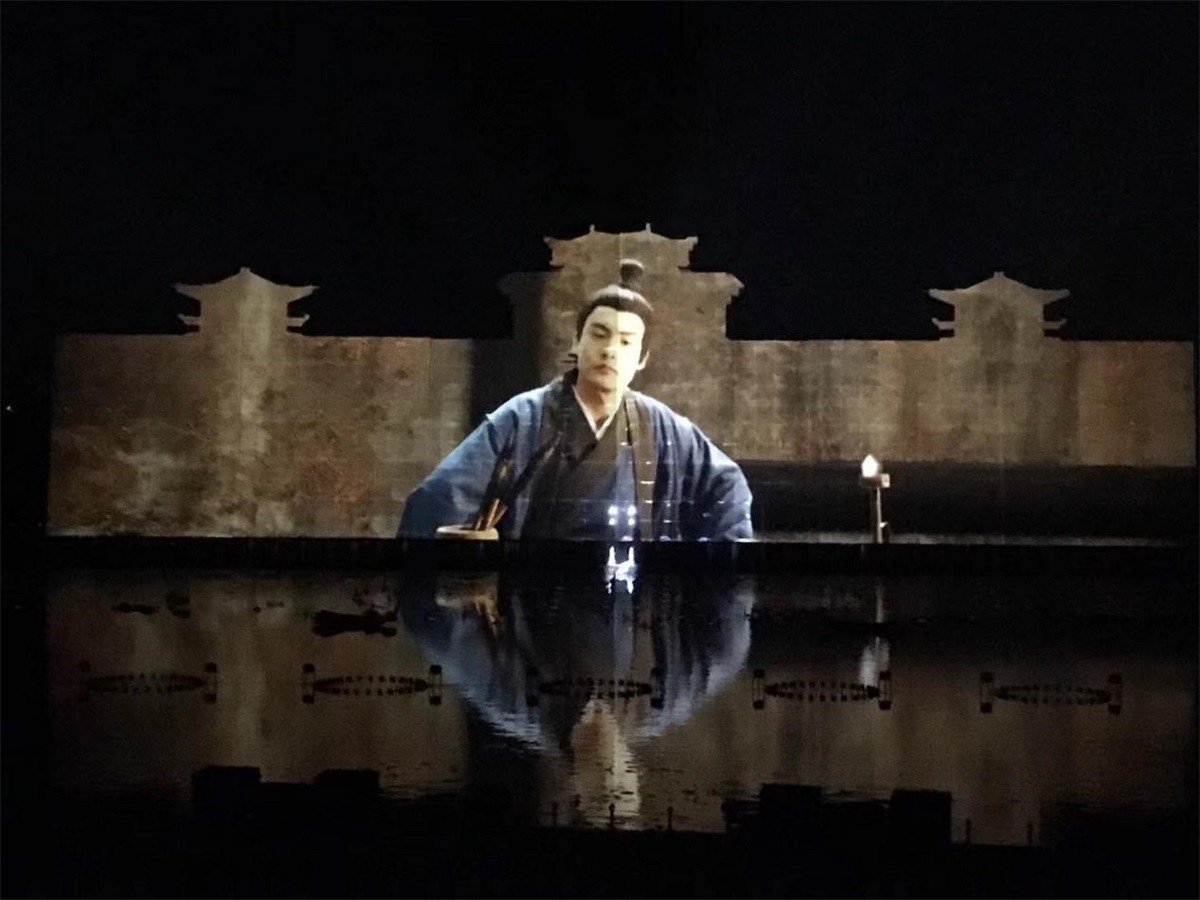韩城《大河之魂》大型灯光水景音乐秀