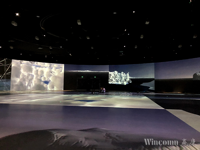 海花岛博物馆艺术展开幕,赢康参与4号馆360°环幕投影 海花岛博物馆艺术展开幕,赢康参与4号馆360°环幕投影
