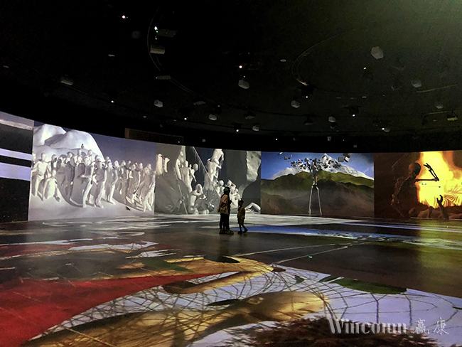 海花岛博物馆艺术展开幕,赢康参与4号馆360°环幕投影 海花岛博物馆艺术展开幕,赢康参与4号馆360°环幕投影
