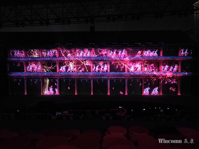 《原乡》实景演出成功首演,赢康科技用投影讲述客家故事 《原乡》实景演出成功首演,赢康科技用投影讲述客家故事