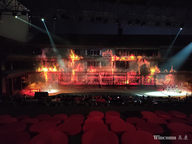 《原乡》实景演出成功首演,赢康科技用投影讲述客家故事 《原乡》实景演出成功首演,赢康科技用投影讲述客家故事