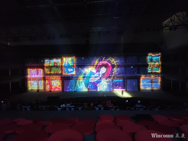 《原乡》实景演出成功首演,赢康科技用投影讲述客家故事 《原乡》实景演出成功首演,赢康科技用投影讲述客家故事