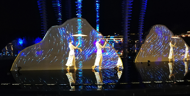 拈花一笑之夜,赢康参与无锡拈花湾360°沉浸式梦幻表演 拈花一笑之夜,赢康参与无锡拈花湾360°沉浸式梦幻表演