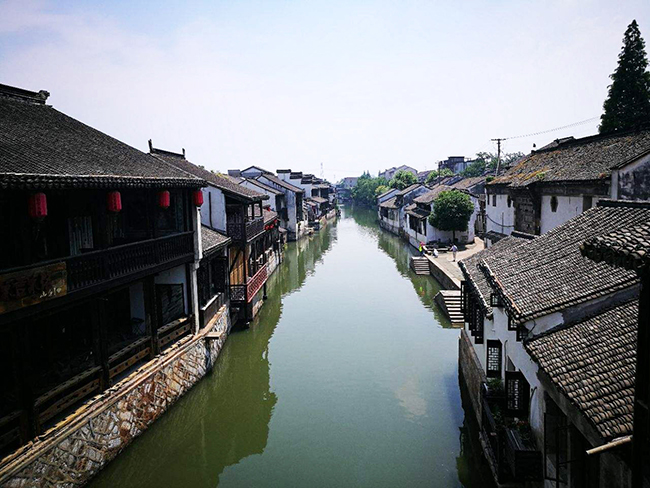 烟雨江南，魅力南浔，赢康参与南浔古镇夜游投影