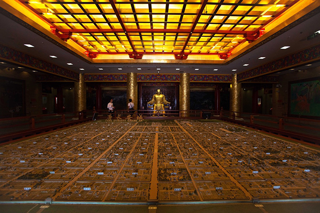 梦回大唐 赢康完成大唐芙蓉园沉浸式沙盘投影秀 梦回大唐 赢康完成大唐芙蓉园沉浸式沙盘投影秀