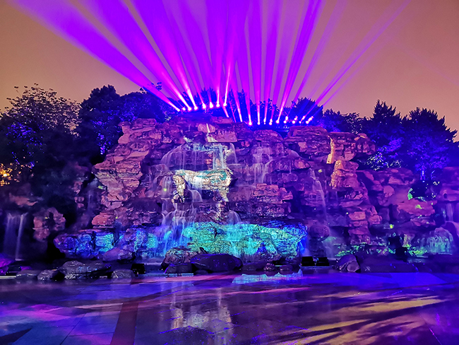 华美影像点亮大唐芙蓉园,赢康参与投影设计工作 华美影像点亮大唐芙蓉园,赢康参与投影设计工作