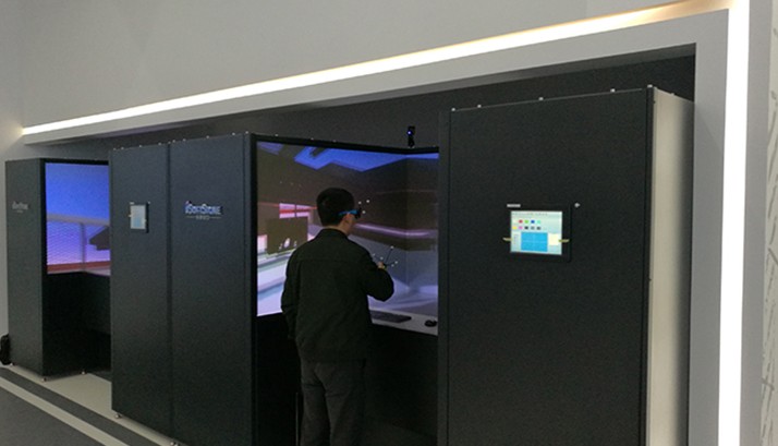 智能显示助力智能制造 赢康VR工作站入驻软通动力智能制造中心