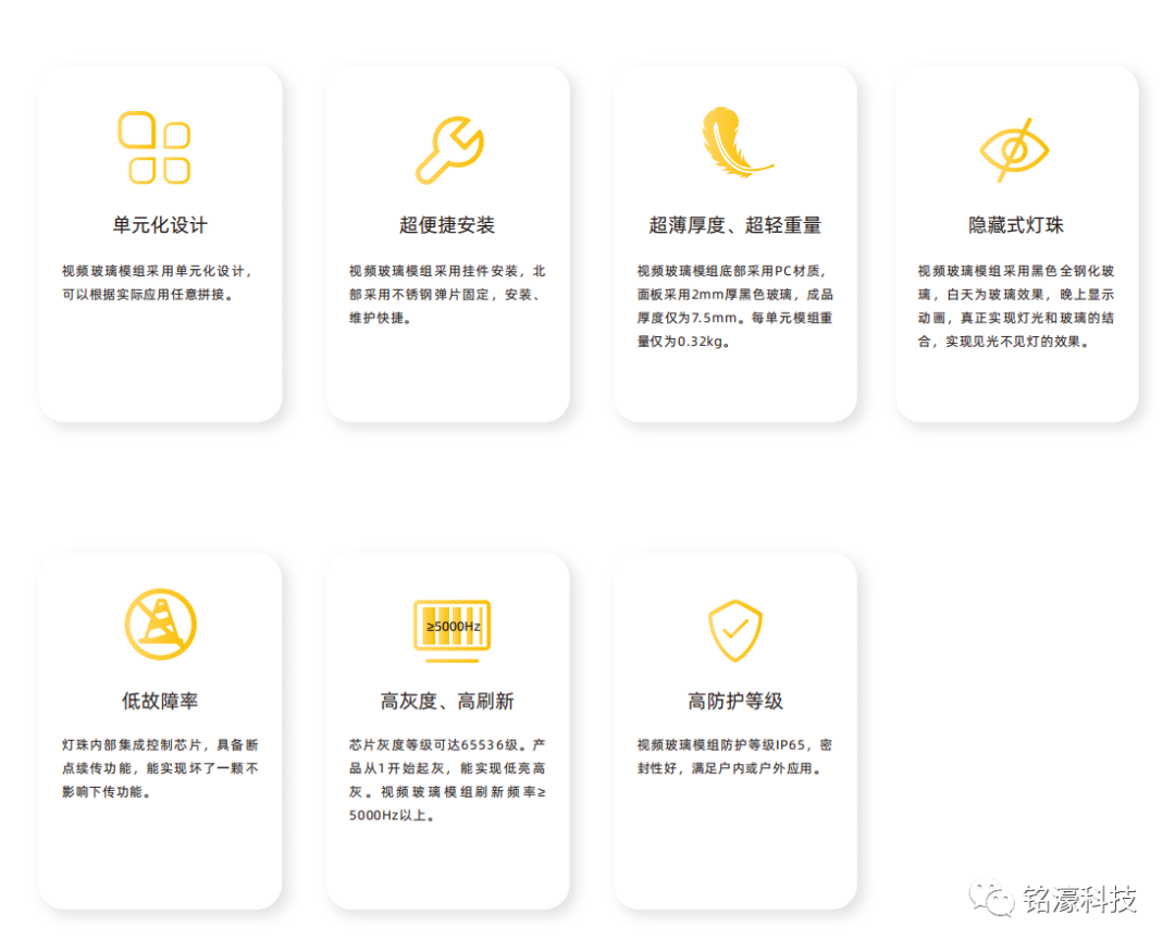 光亚展|铭濠科技视频玻璃闪耀全场 光亚展|铭濠科技视频玻璃闪耀全场