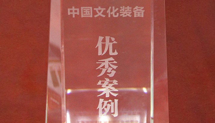 赢康在中国文化装博会上获得优秀案例奖
