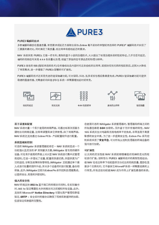 Extron NAV系列Pro AV over IP解决方案