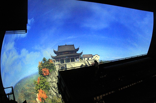 合肥万达《飞越安徽》飞行影院