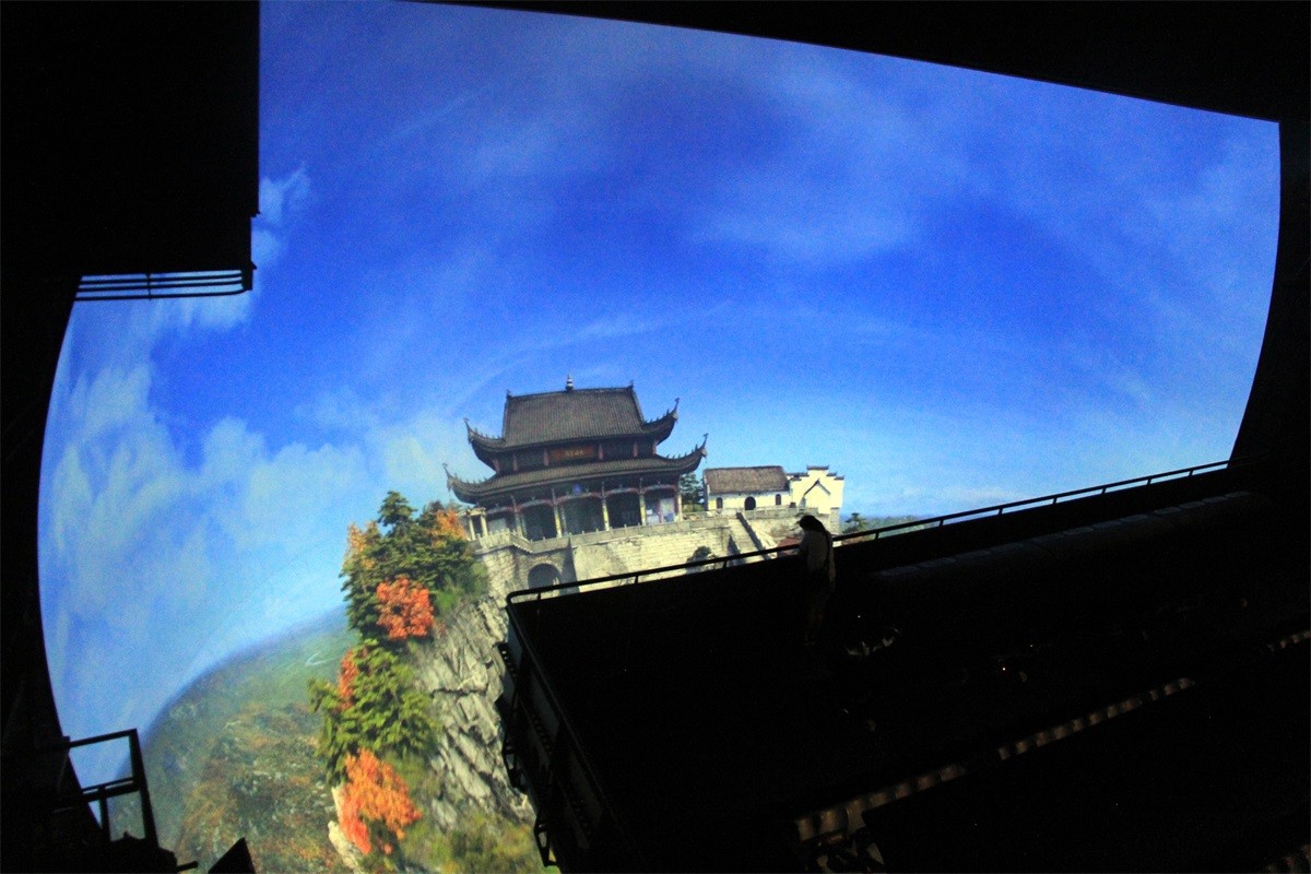 合肥万达《飞越安徽》飞行影院