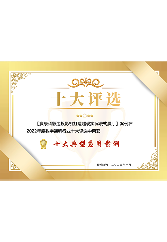 十大典型应用案例奖