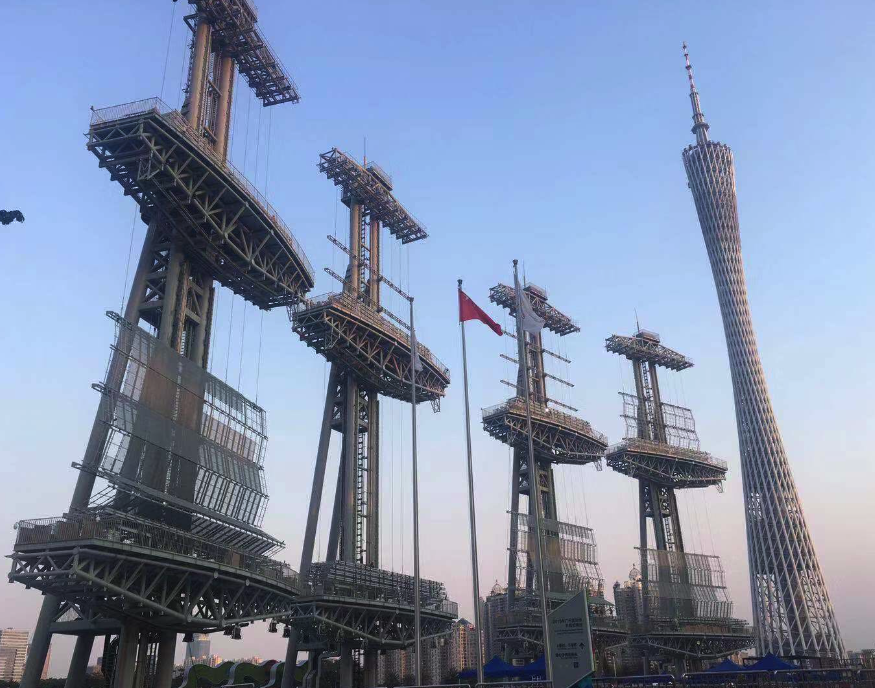 利亚德----广州海心沙亚运公园帆屏项目