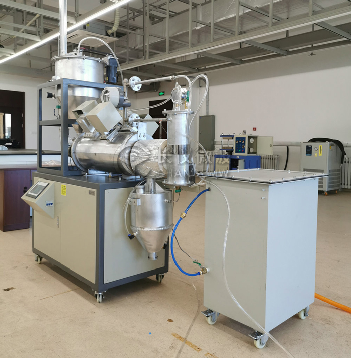 2020年11月15日我司给大连某中石化研究院非标定制的连续式微波热解炉顺利验收 2020年11月15日我司给大连某中石化研究院非标定制的连续式微波热解炉顺利验收