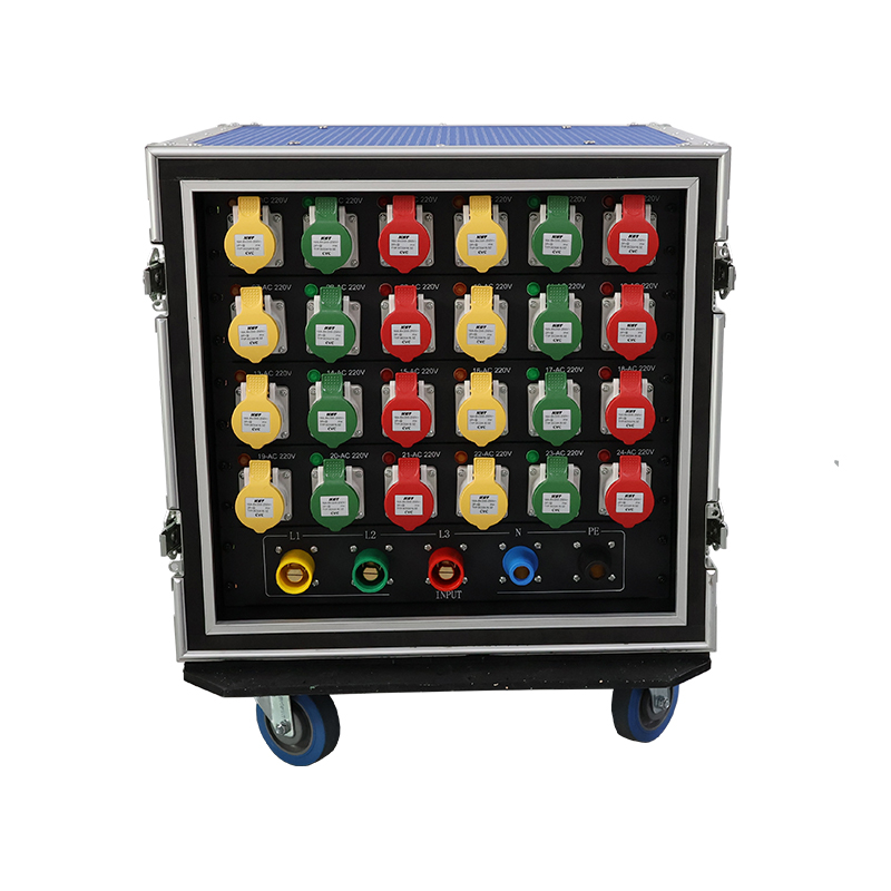 80KW 24 ways rental distro
