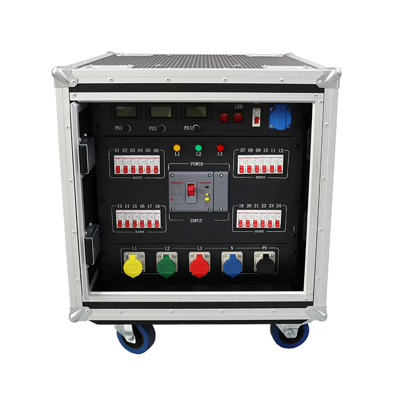 80KW 24 way sliding door mobile aviation distribution box