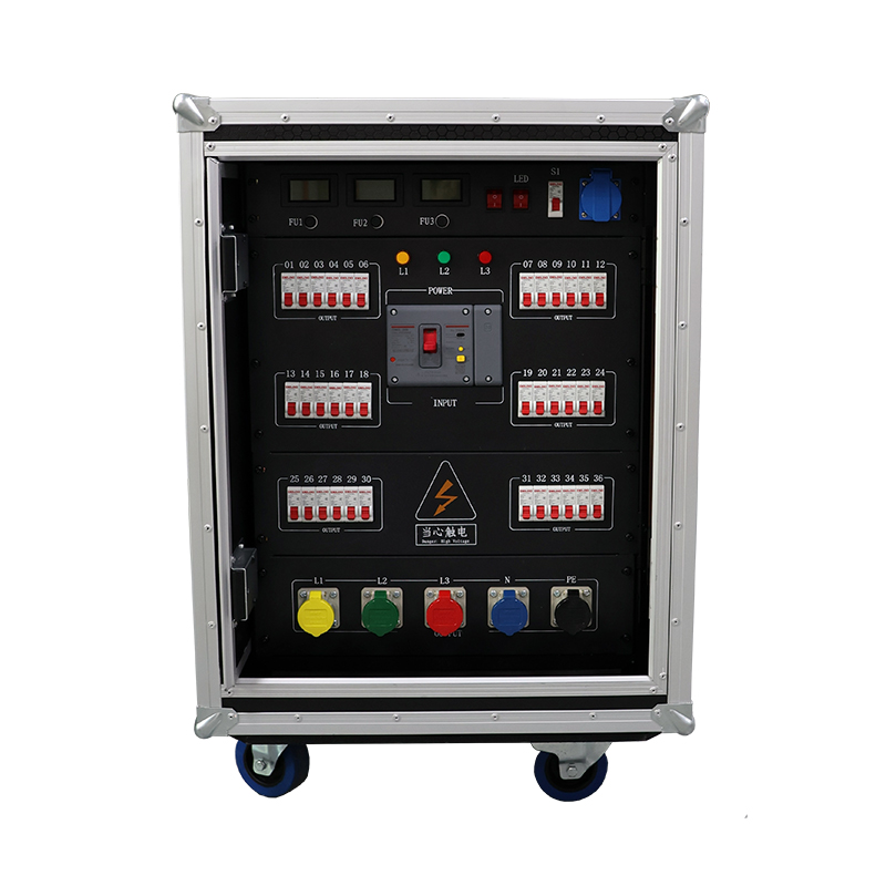 120KW 36 way sliding door mobile aviation distribution box