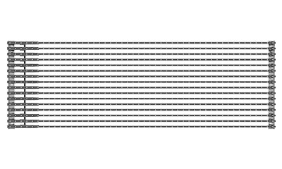 デジタル幅狭ルーバースクリーンP31.25*31.25（SMD）