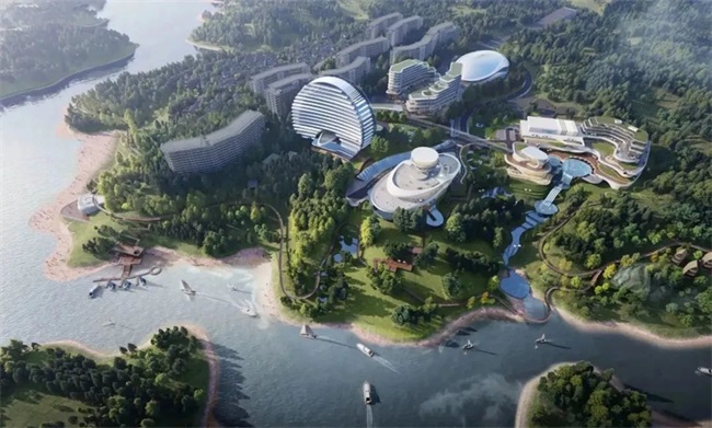 山水文成,百亿文旅,赢康参与天顶湖国际旅游度假区球幕影院建设 山水文成,百亿文旅,赢康参与天顶湖国际旅游度假区球幕影院建设