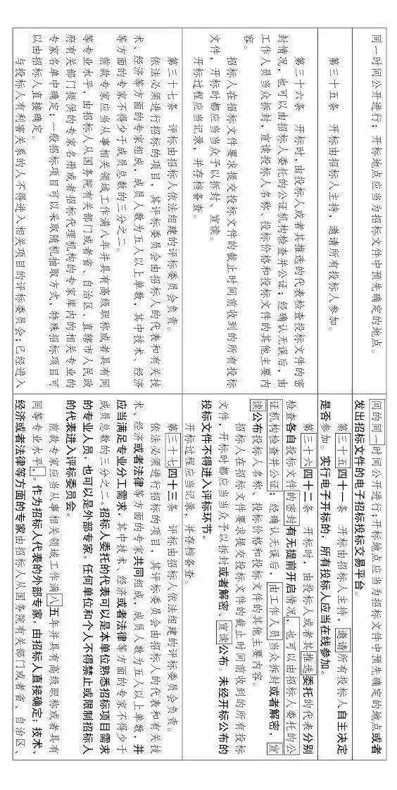 中标候选人不再排序！“最低价中标”退场！招标人自主确定中标人！