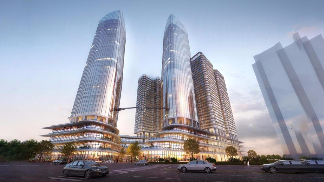 柬埔寨城市综合体项目二期2C2D工程