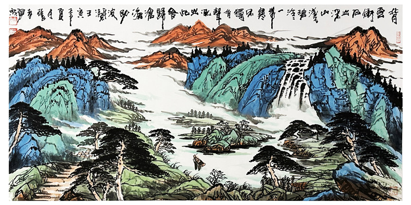 著名艺术家张孝勇绘画艺术