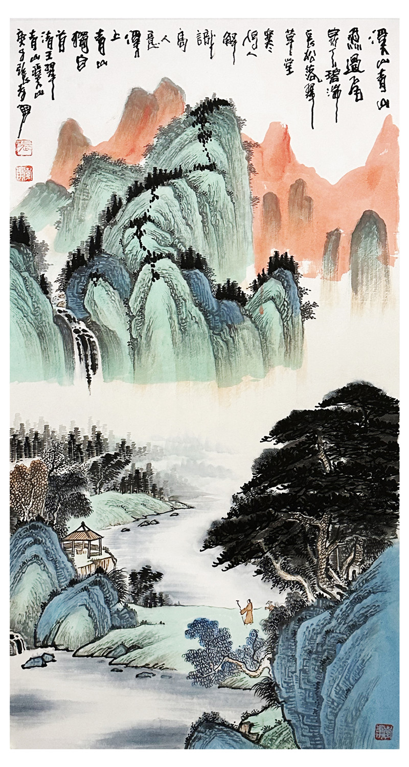 著名艺术家张孝勇绘画艺术